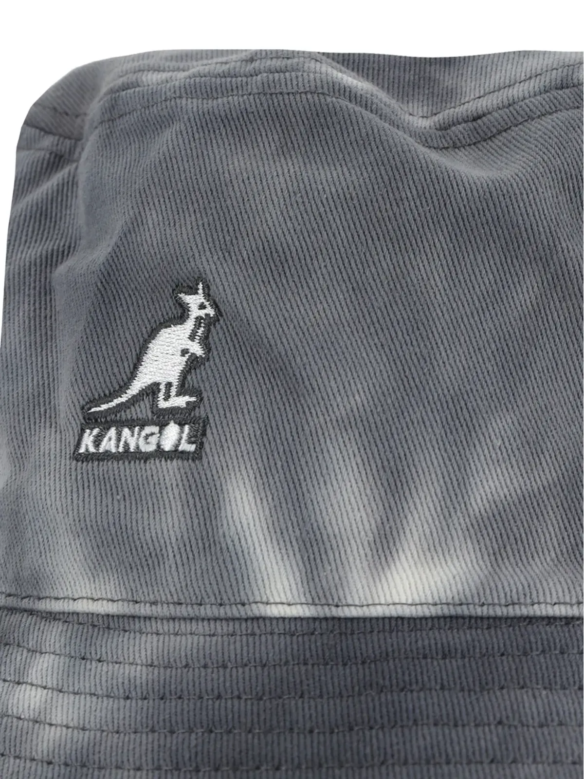 Kangol タイダイ柄ロゴ バケットハット - グレー - 画像4