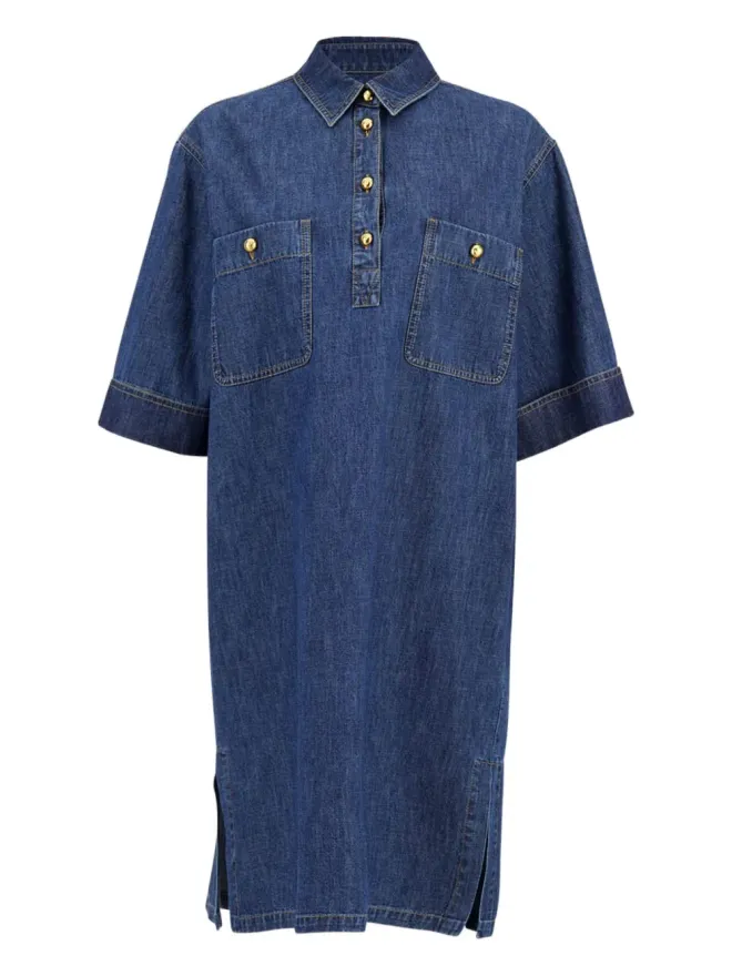 Valentino Garavani Valentino Garavani ポケットディテール シャツドレスの商品画像