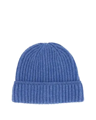 Piacenza Cashmere リブ編みカシミヤビーニー - サムネイル1