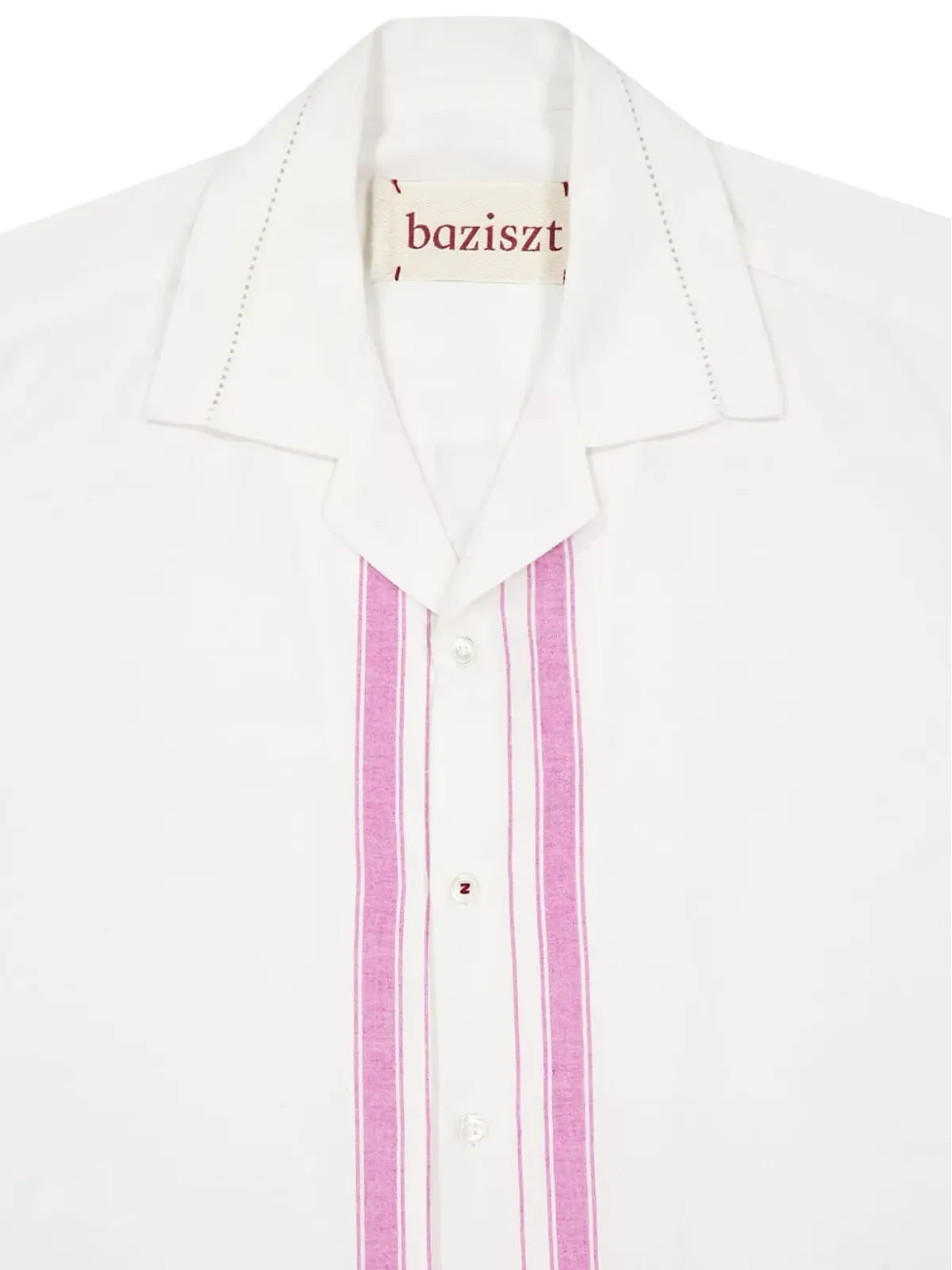 Baziszt ストライプポケットシャツ - 画像4