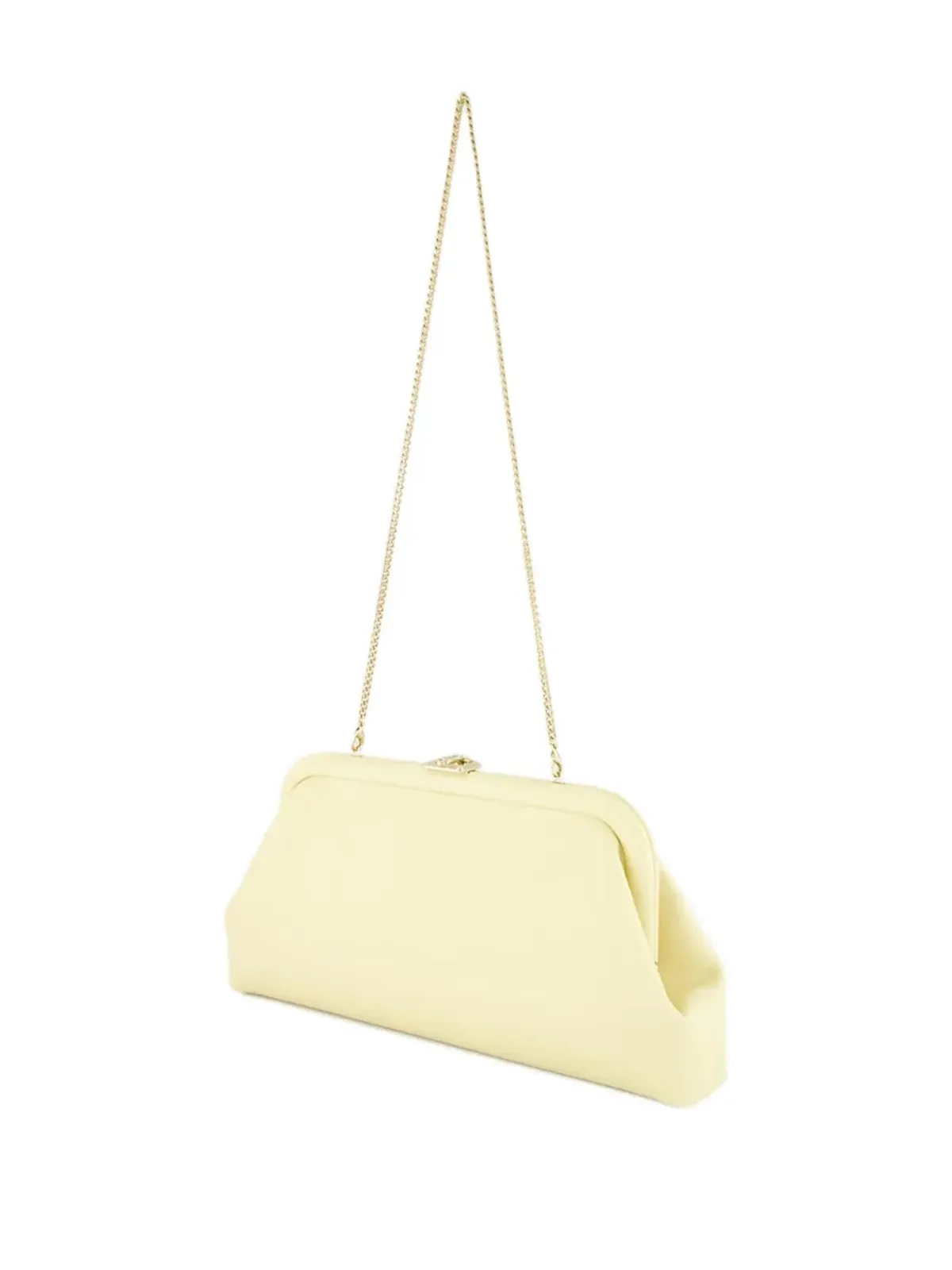 Jimmy Choo ミニ Skylar ショルダー-チェーン レザー クラッチ バッグ - Yellow - 画像3