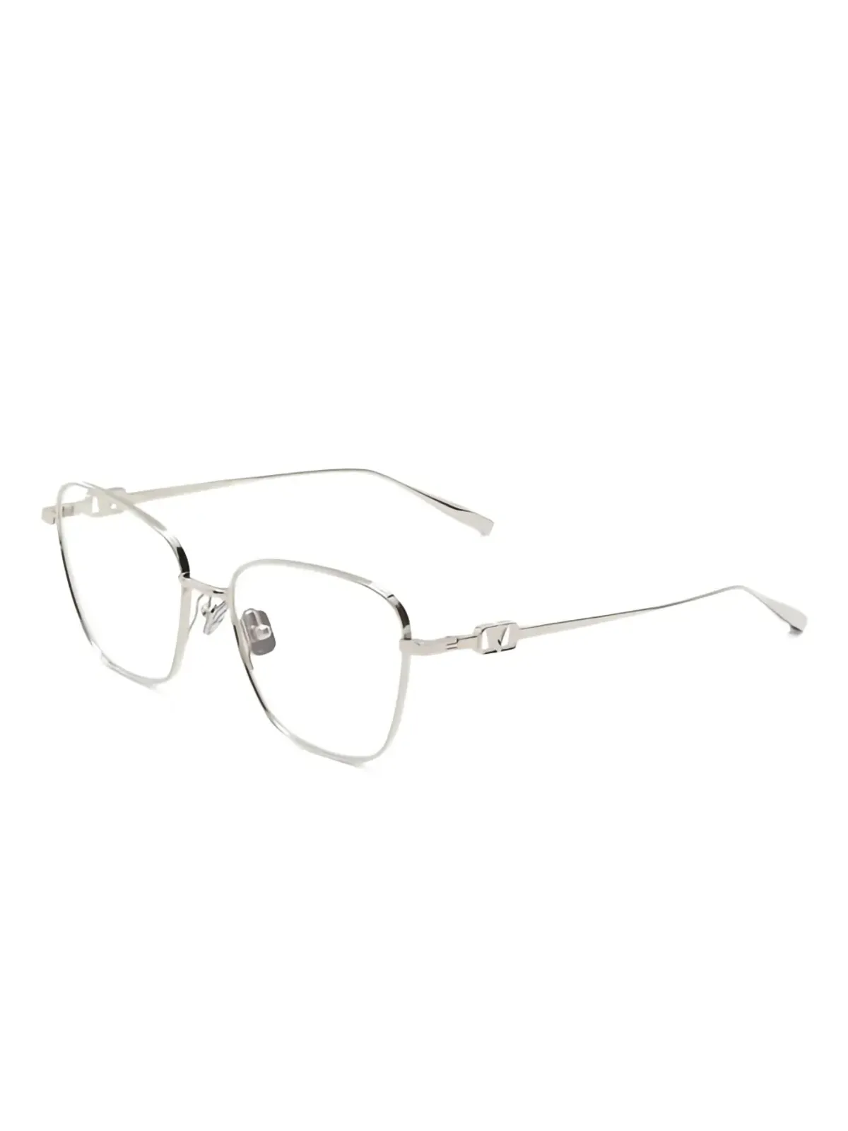 VALENTINO GARAVANI EYEWEAR logo glasses - Grey - 画像2