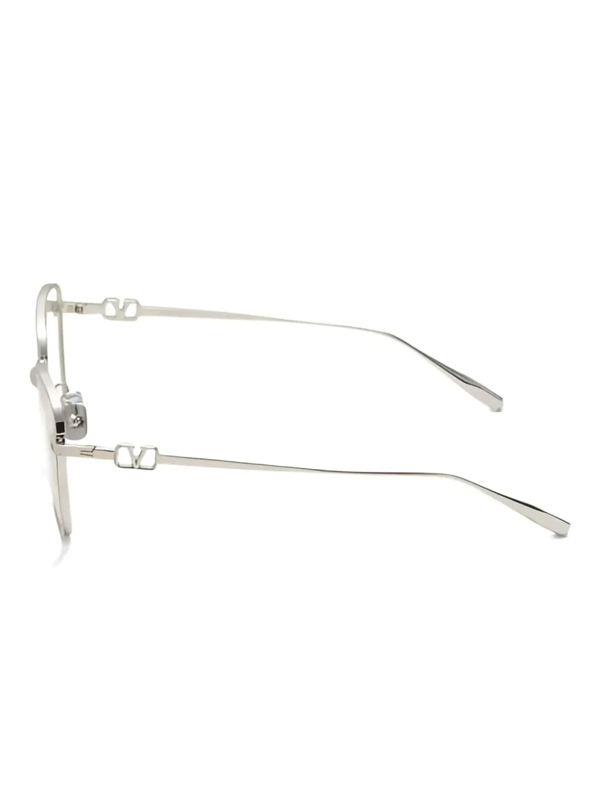 VALENTINO GARAVANI EYEWEAR logo glasses - Grey - 画像3