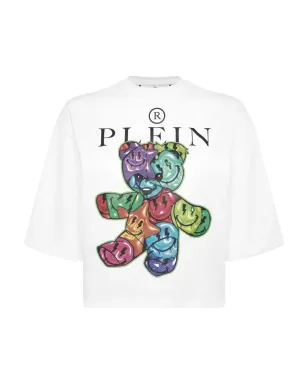 Philipp Plein テディクロップドTシャツ - サムネイル1