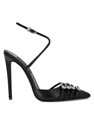Philipp Plein バックル付きアンクルストラップパンプス - サムネイル1
