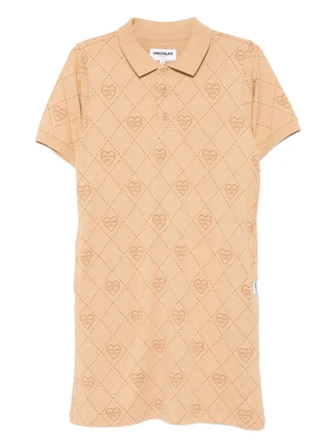 CHOCOOLATE CHOCOOLATE ロゴポロドレスの商品画像
