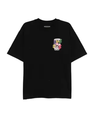 Musium Div. Warholプリント コットンTシャツ（ブラック） - サムネイル1