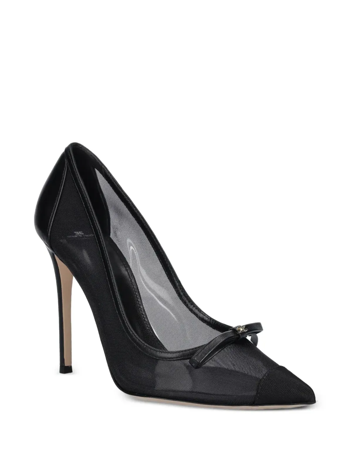 Elisabetta Franchi bow-detail pumps - Black - 画像2