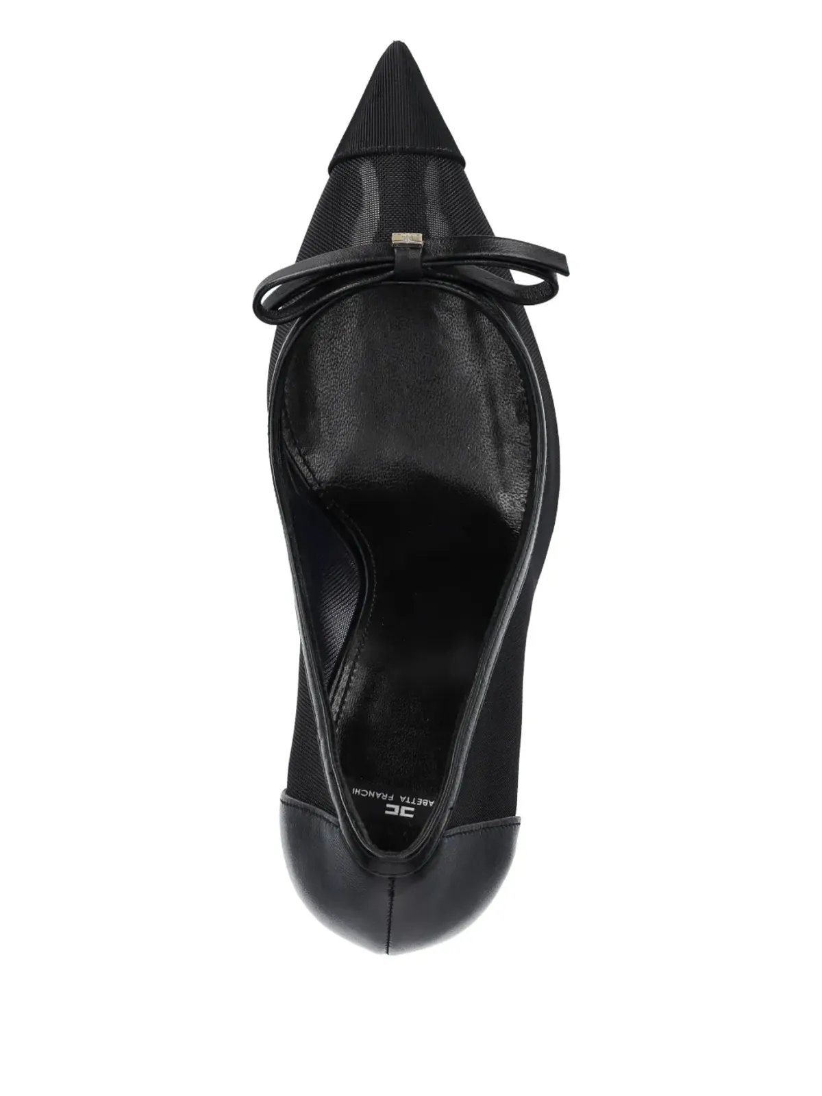 Elisabetta Franchi bow-detail pumps - Black - 画像3