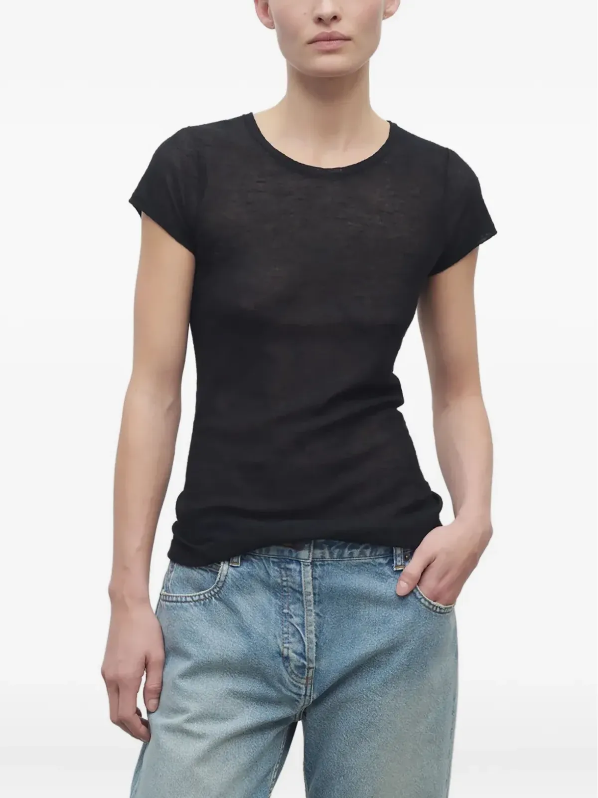 The Row Keyla 半袖Tシャツ - ブラック - 画像2
