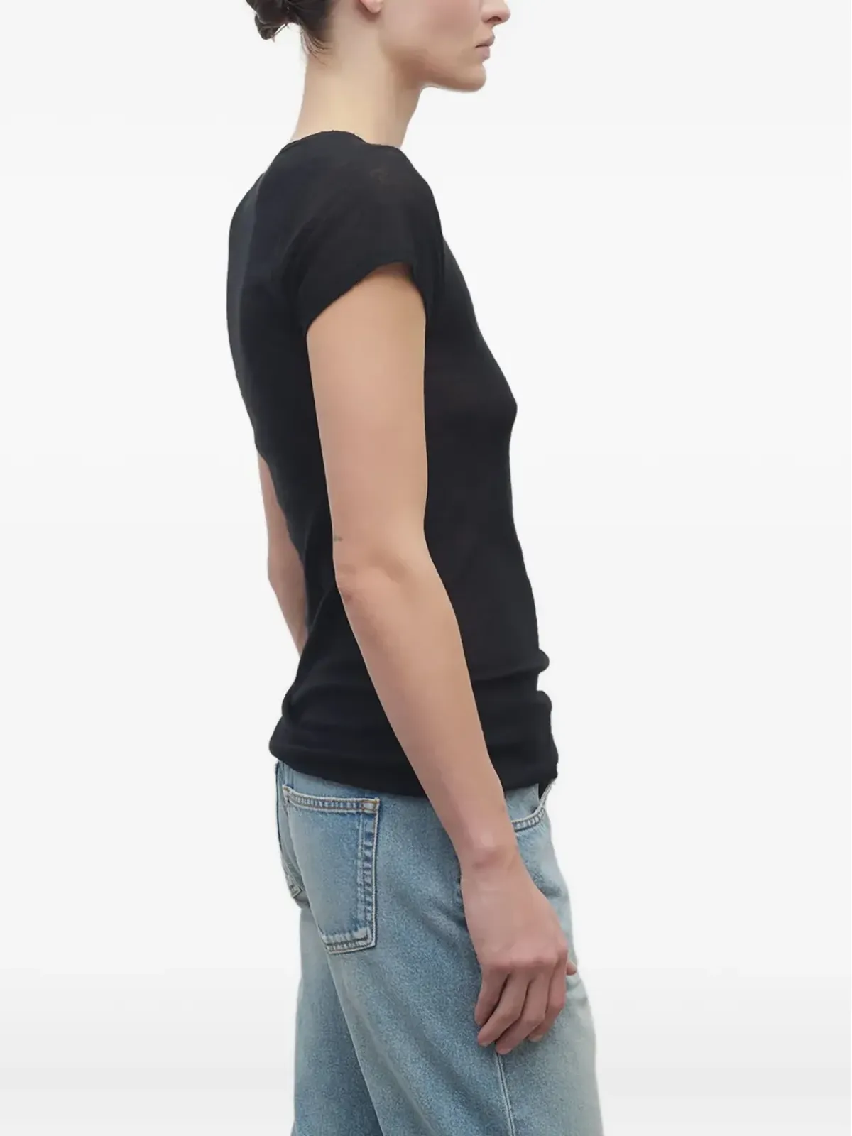 The Row Keyla 半袖Tシャツ - ブラック - 画像3