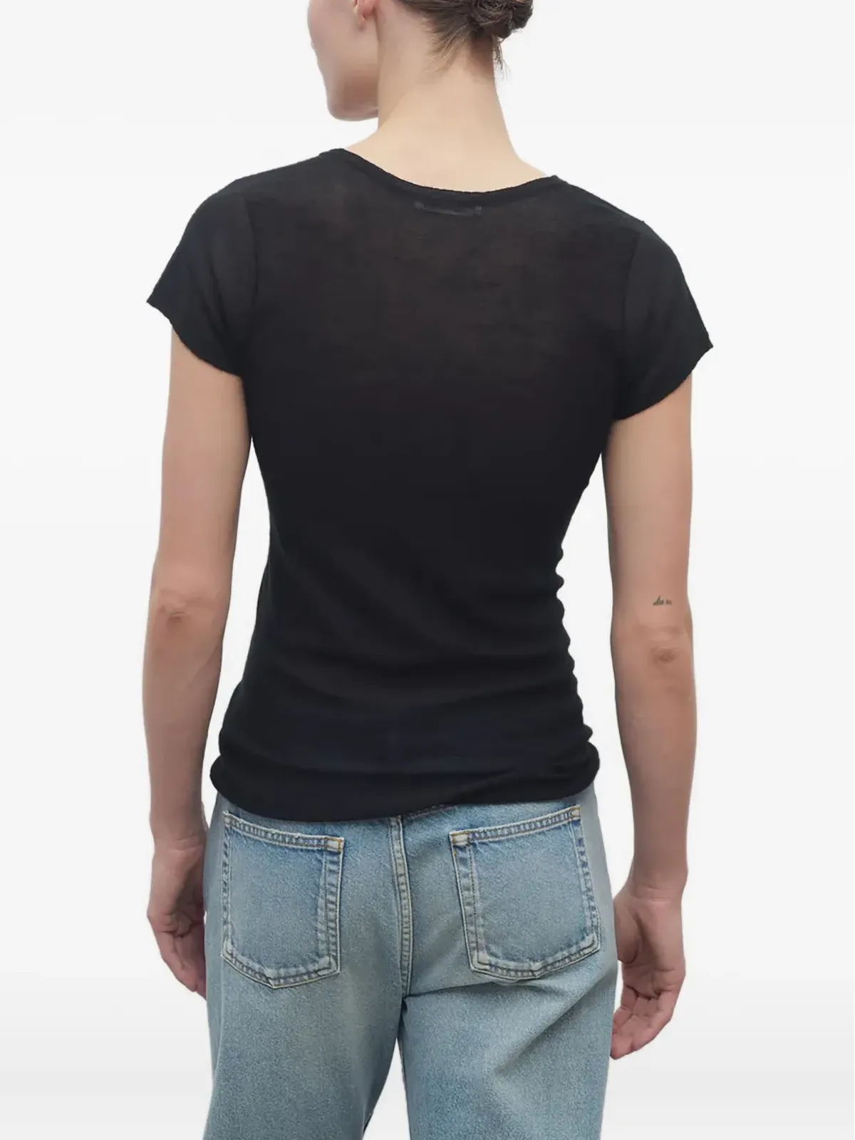 The Row Keyla 半袖Tシャツ - ブラック - 画像4
