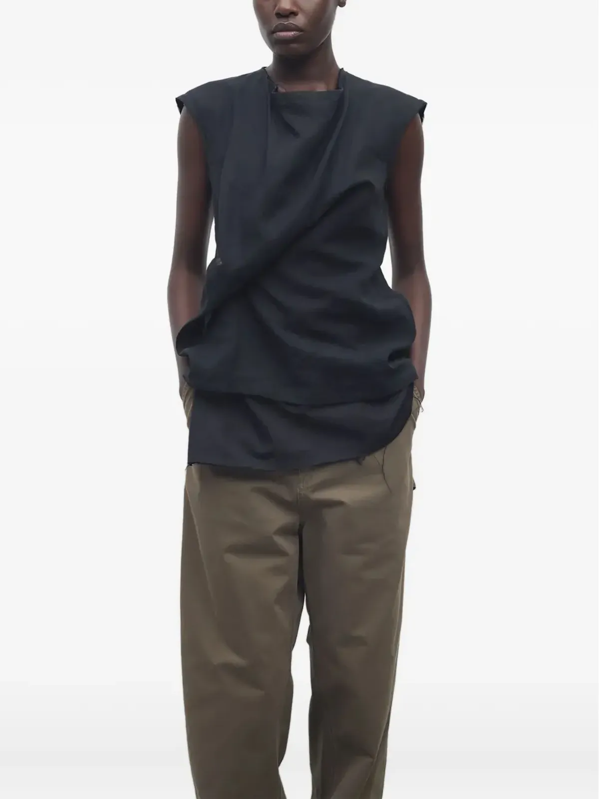 The Row Inawa draped top - 画像2