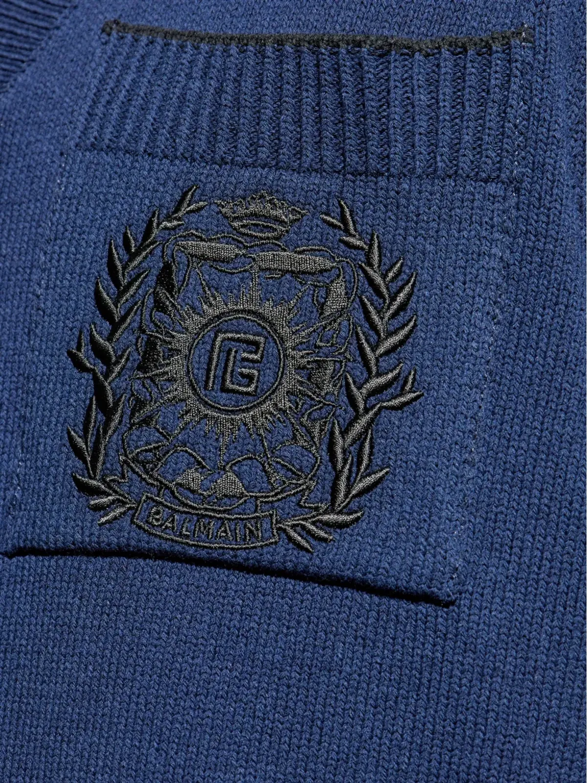 Balmain ポロカラーTシャツ - Blue - 画像5