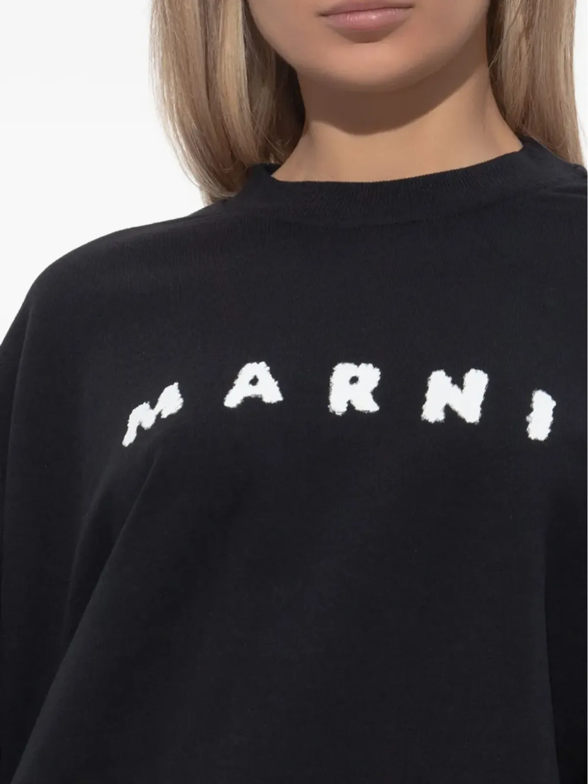 Marni ロゴ刺繍スウェットシャツ - 画像5