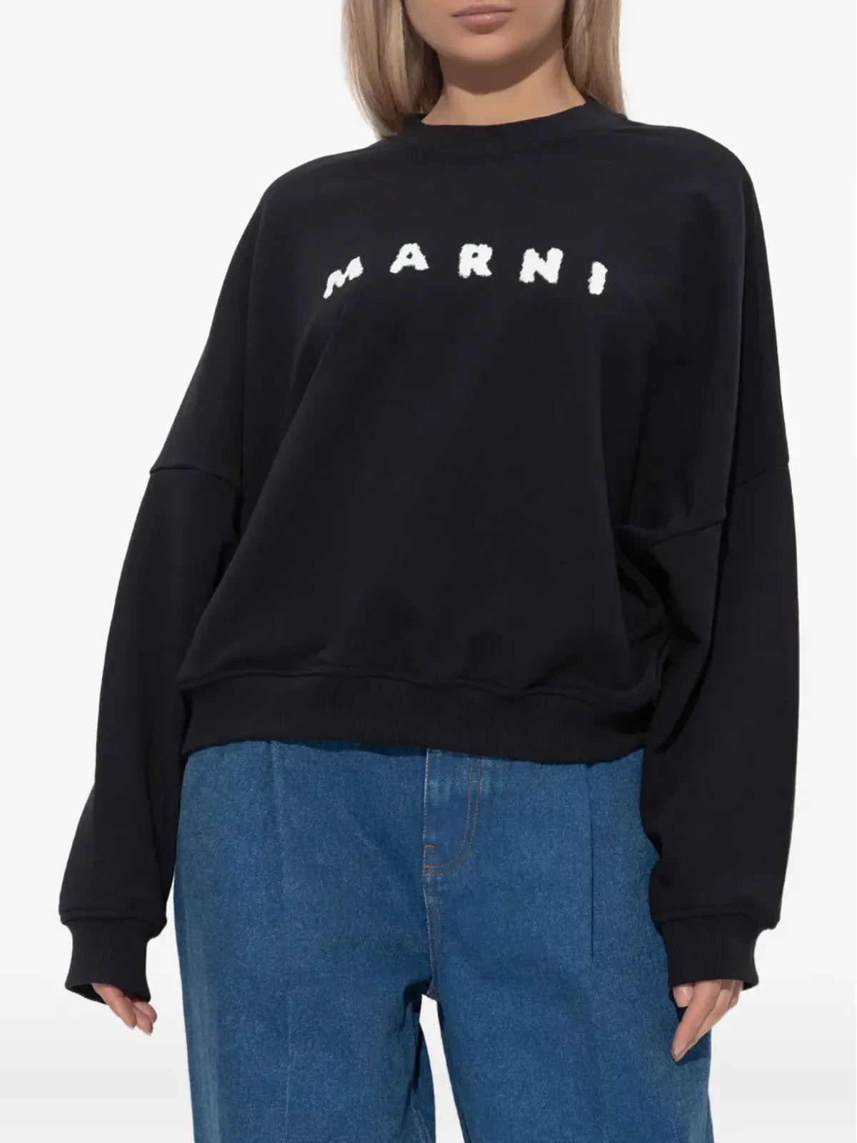Marni ロゴ刺繍スウェットシャツ - 画像3