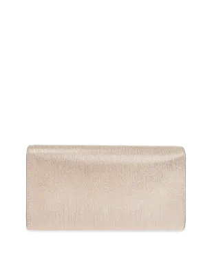 Jimmy Choo メタリックレザー クラッチバッグ - ベージュ系 - サムネイル3