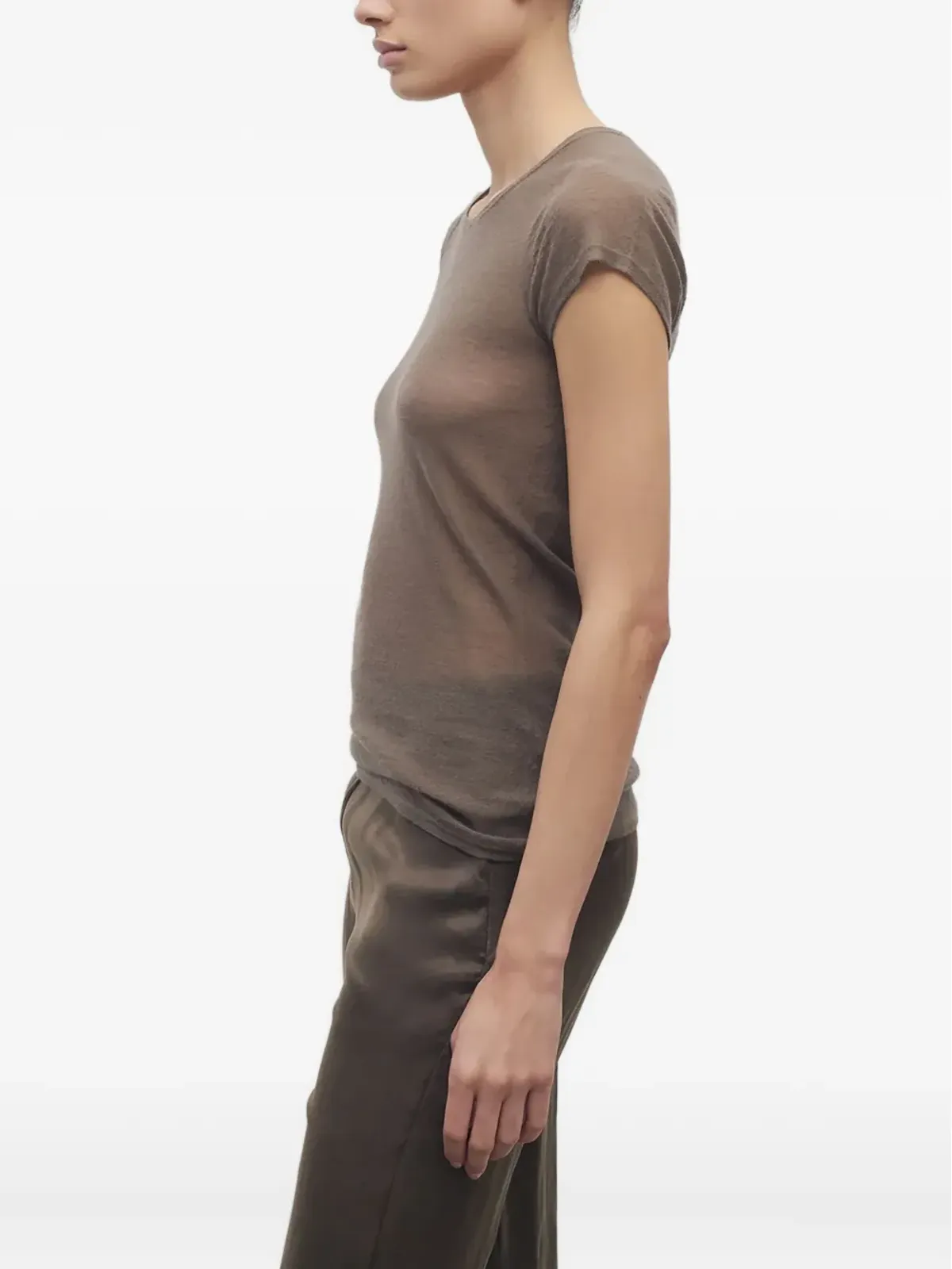 The Row Keyla Tシャツ - Neutrals - 画像2