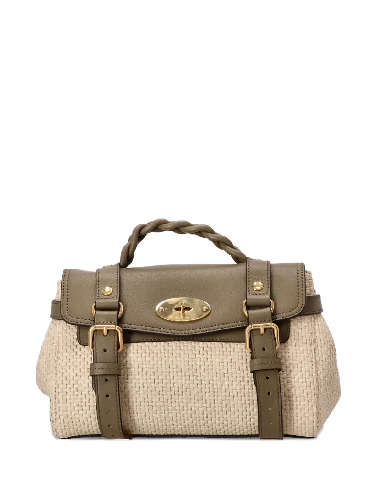 Mulberry Alexa ウーブンテクスチャー トップハンドルバッグ - 画像1