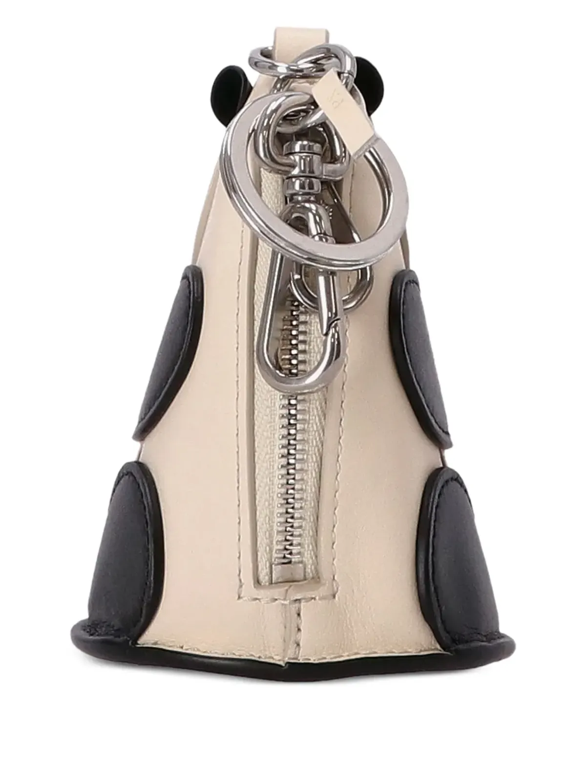Mulberry パンダ型レザーキーホルダー - 画像2