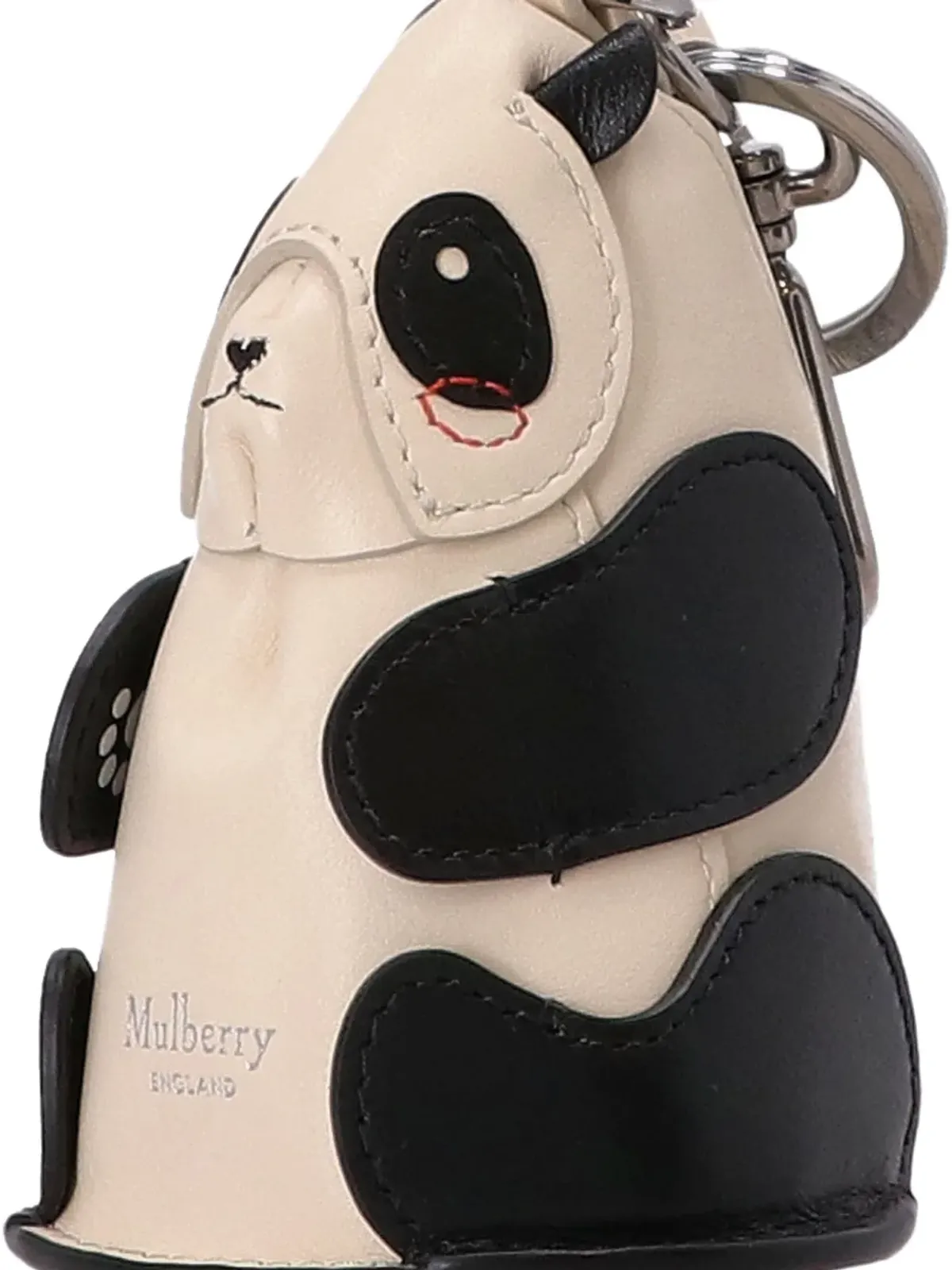 Mulberry パンダ型レザーキーホルダー - 画像3