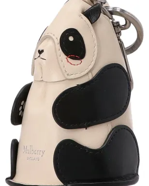 Mulberry パンダ型レザーキーホルダー - サムネイル3