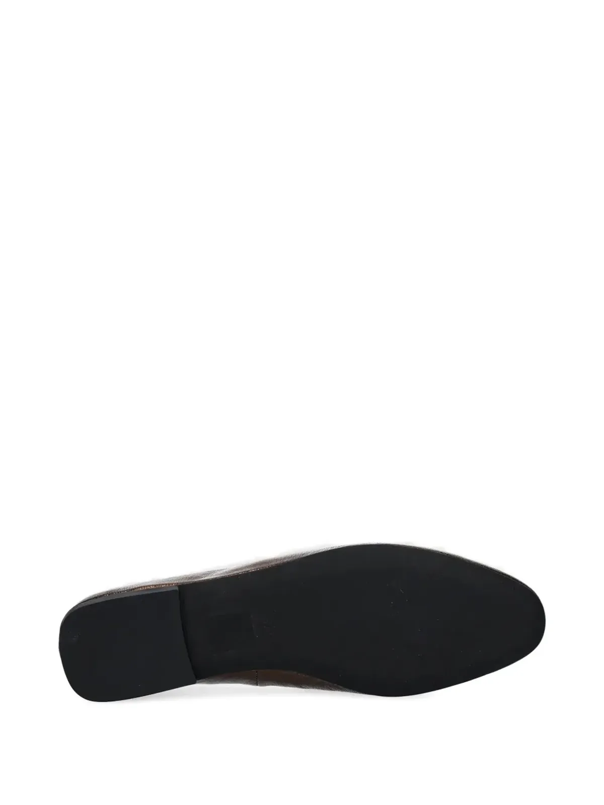 Jeffrey Campbell Fathom メタリックレザー バレエフラット ブラウン - 画像4