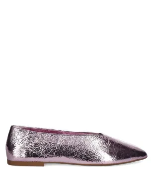 Jeffrey Campbell メタリックエフェクトレザー バレエフラット - サムネイル1