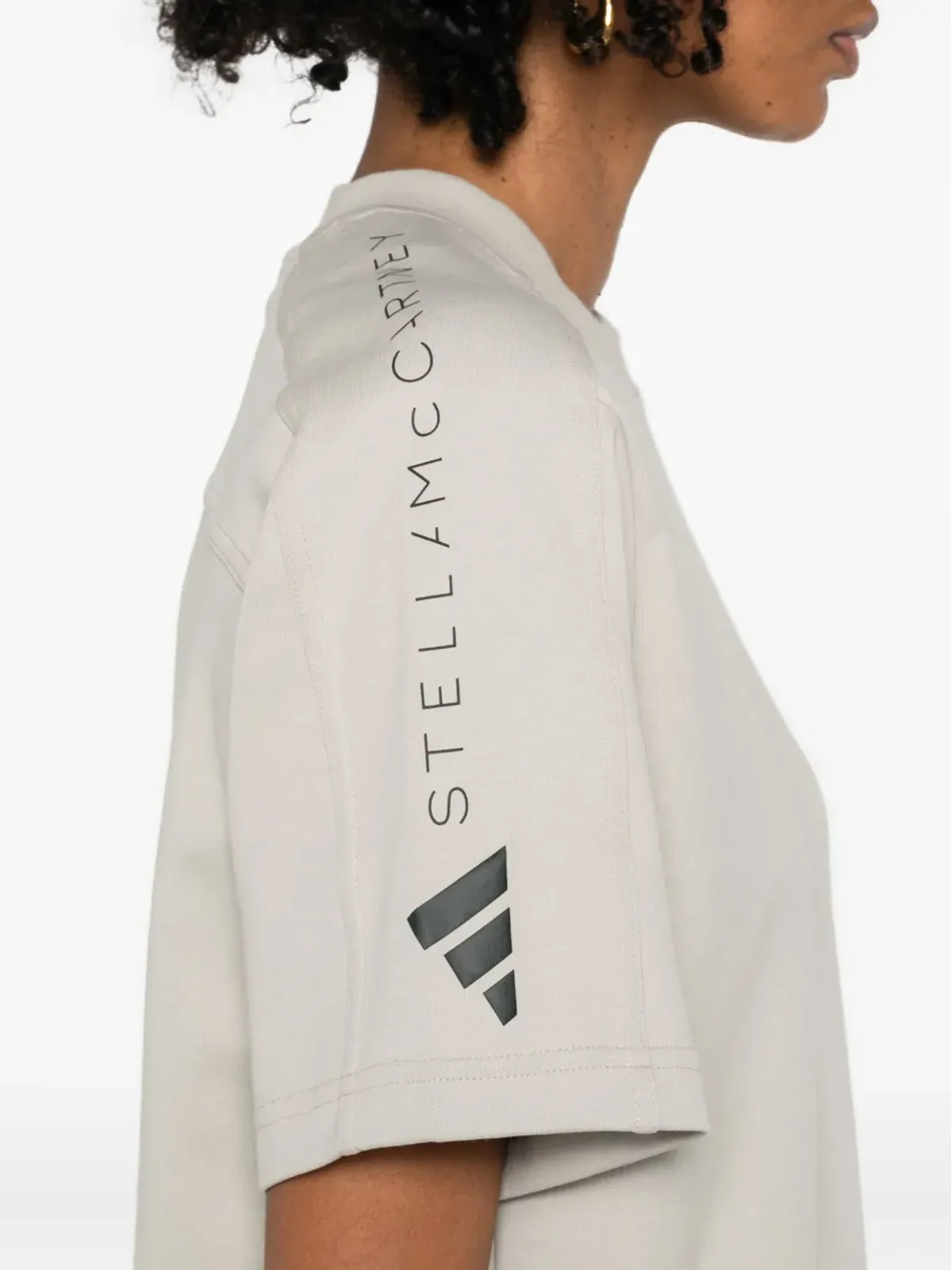 adidas by Stella McCartney ロゴプリント パフォーマンスTシャツ - 画像5