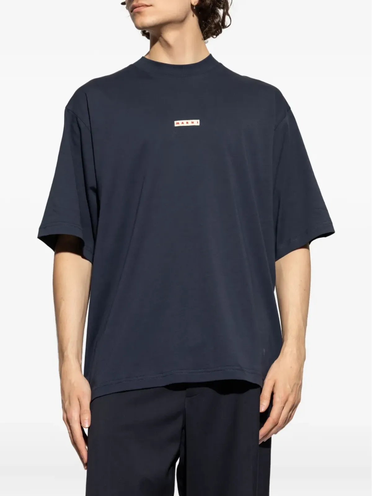Marni クルーネック ロゴTシャツ - 画像3
