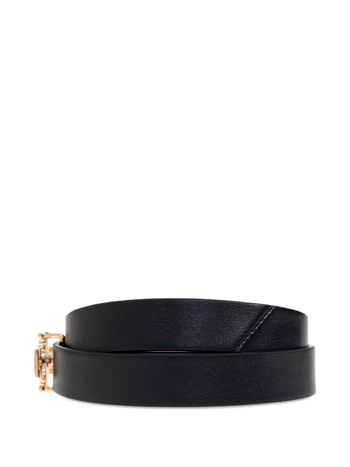 Tory Burch ロゴバックル レザーベルト - 画像2