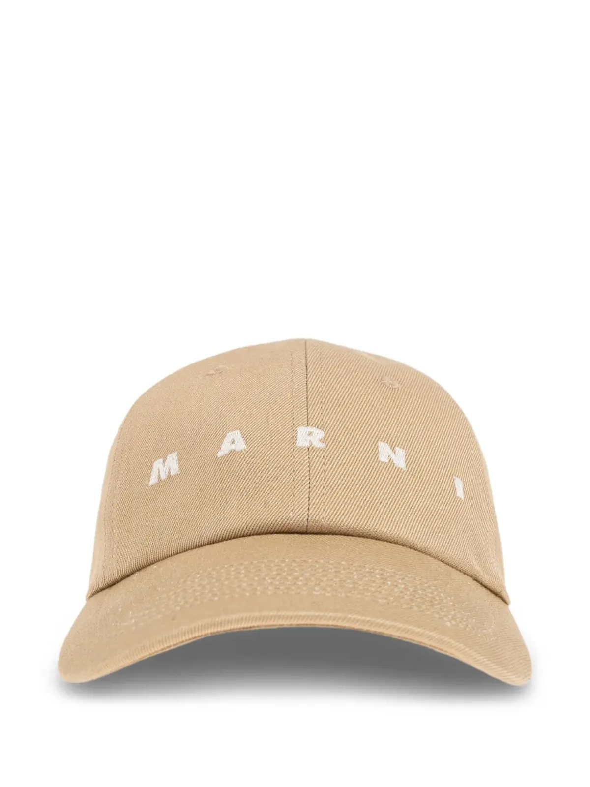Marni ロゴ刺繍のベースボールキャップ - 画像1