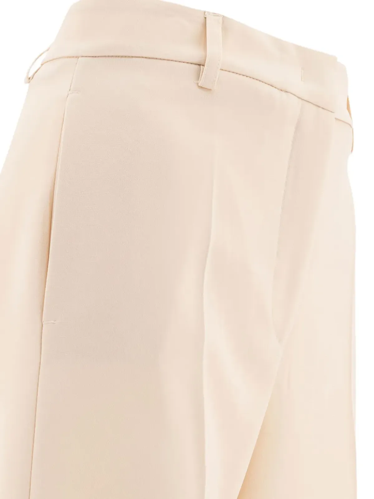F.It plain-front trousers - Neutrals - 画像4