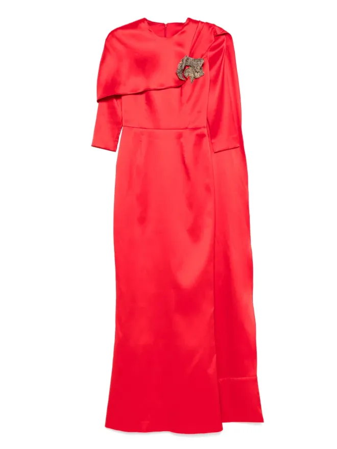 SILK LOVE & LACE SILK LOVE & LACE Malvina dress - Redの商品画像