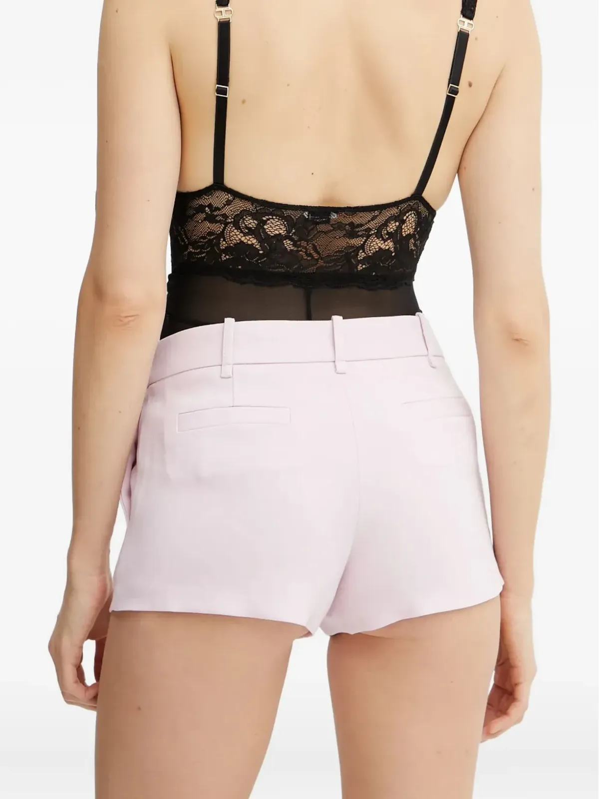 Elisabetta Franchi ホック付きテーラードショーツ - 画像2