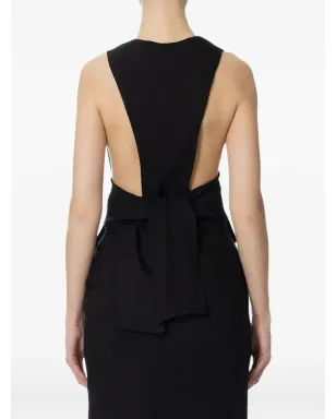 Elisabetta Franchi ボタン留め ノースリーブ ウエストコート - ブラック - サムネイル3