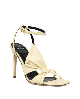Elisabetta Franchi 結びリボンディテールのスティレットヒールサンダル - サムネイル2