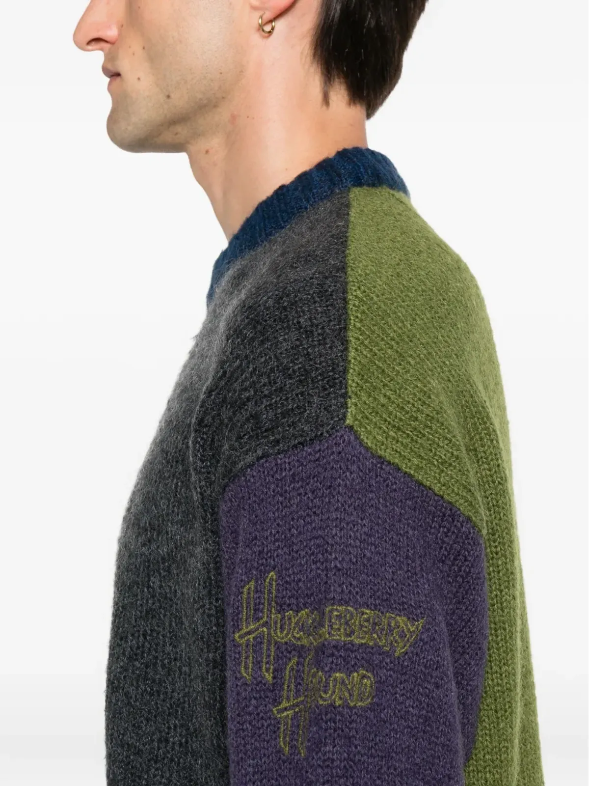 JC de Castelbajac Pre-Owned 1980s cartoon-embroidered sweater - Green - 画像5