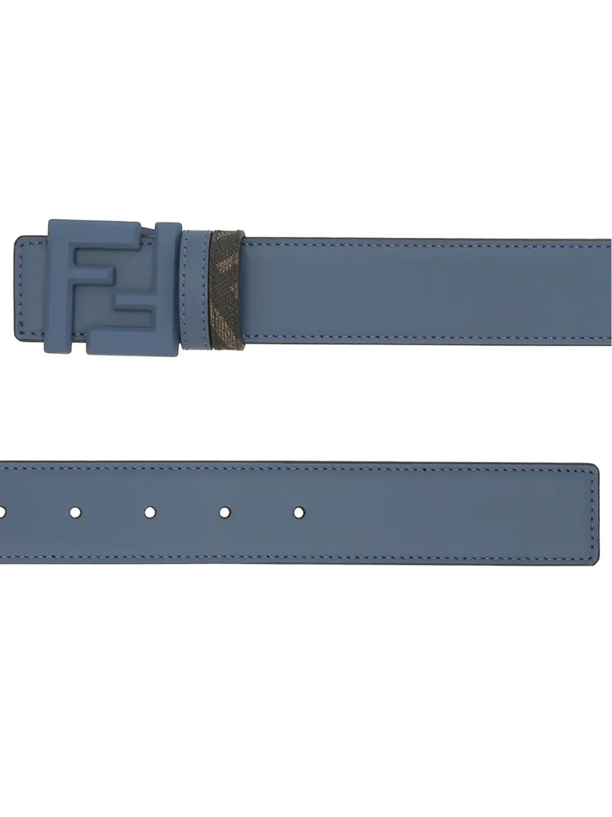 FENDI FFロゴ レザーベルト - Blue - 画像4