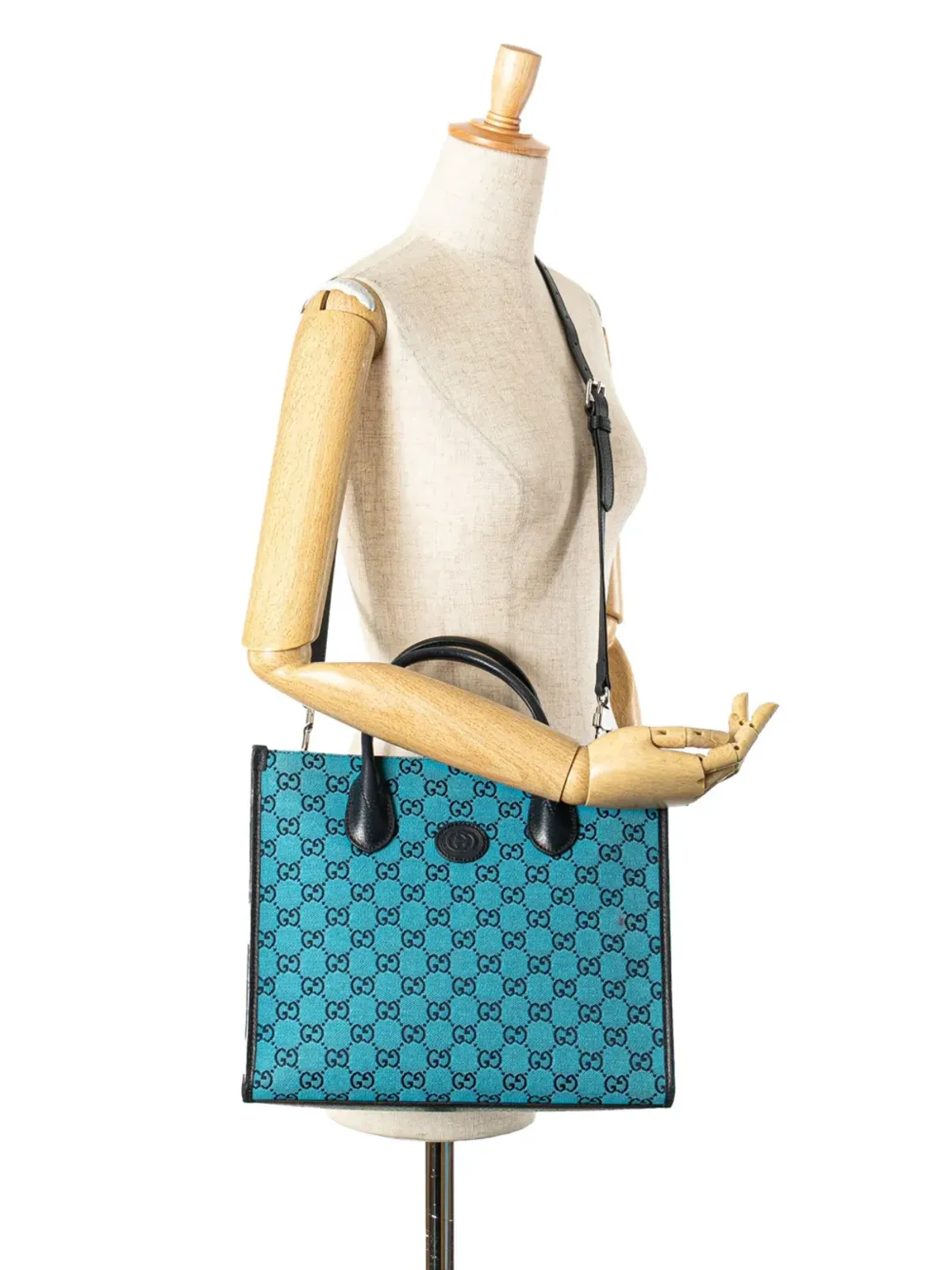Gucci Pre-Owned GGキャンバス インターロッキングG トートバッグ - 画像2