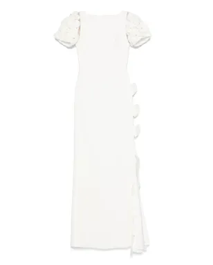 SILK LOVE & LACE Rosa dress - White - サムネイル1