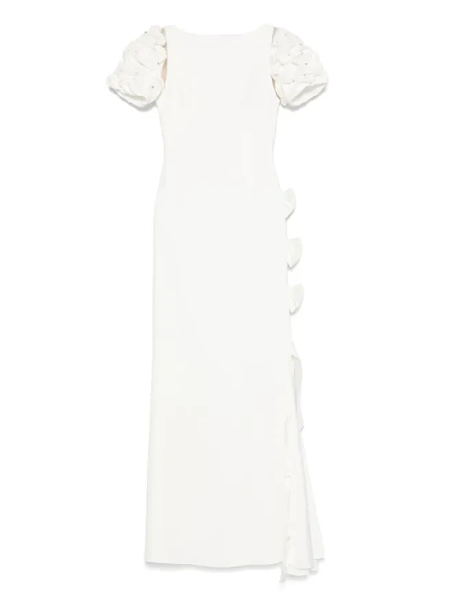 SILK LOVE & LACE SILK LOVE & LACE Rosa dress - Whiteの商品画像