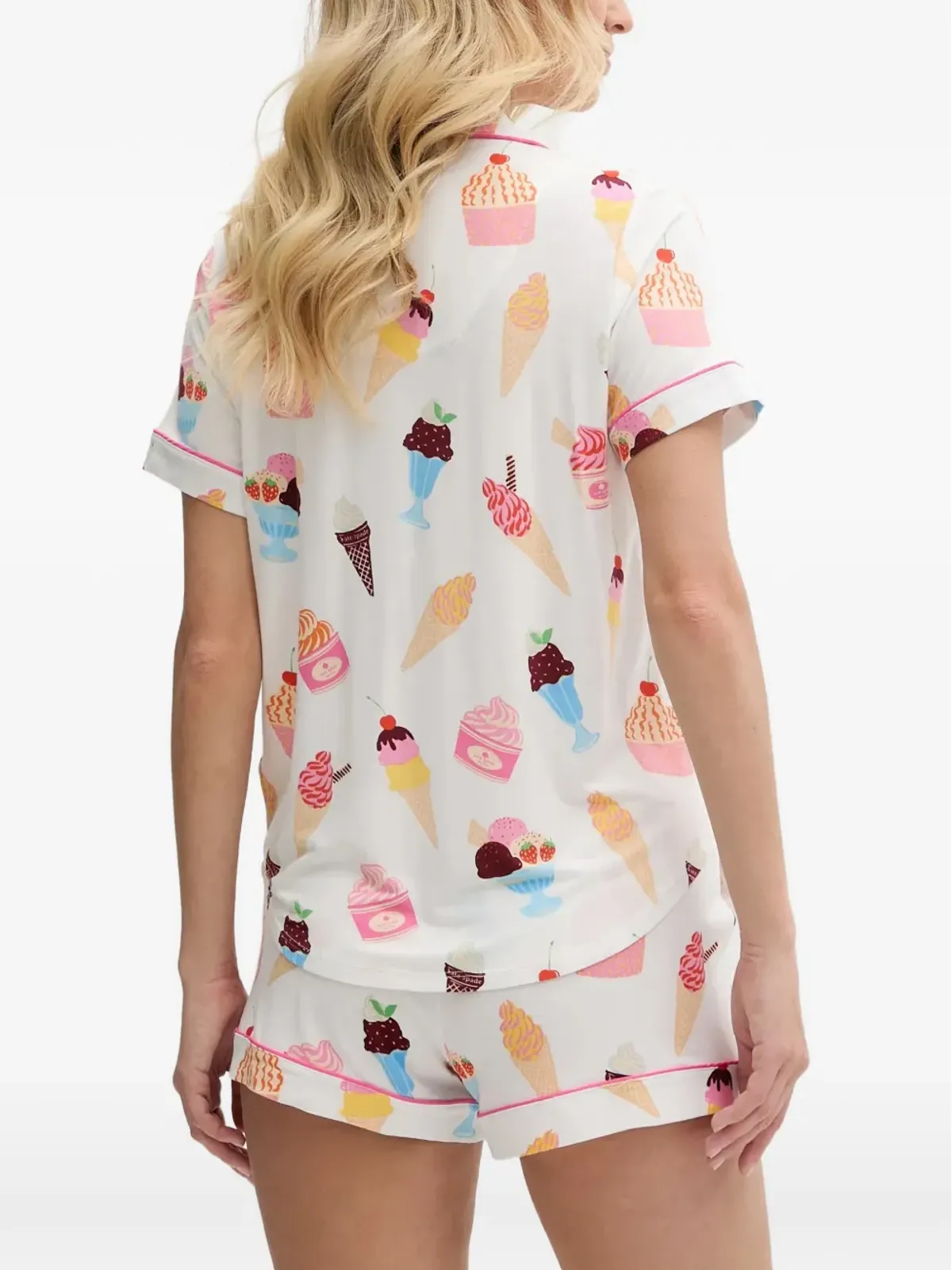 Kate Spade アイスクリーム柄パジャマ - 画像2