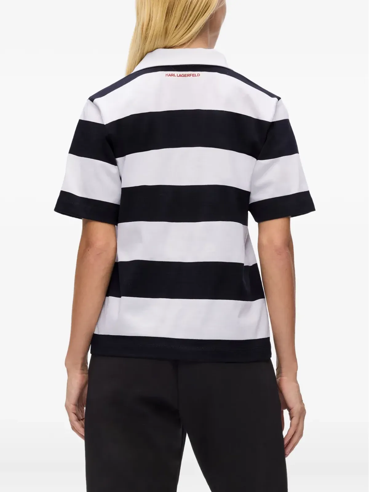 Karl Lagerfeld Ikon-patch ポロシャツ - 画像4