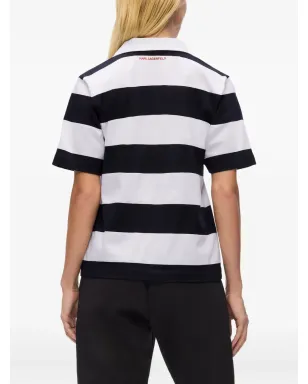 Karl Lagerfeld Ikon-patch ポロシャツ - サムネイル4