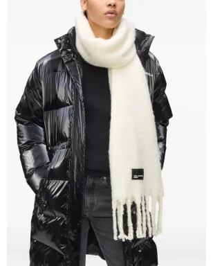 Karl Lagerfeld Jeans フリンジファー スカーフ - サムネイル4