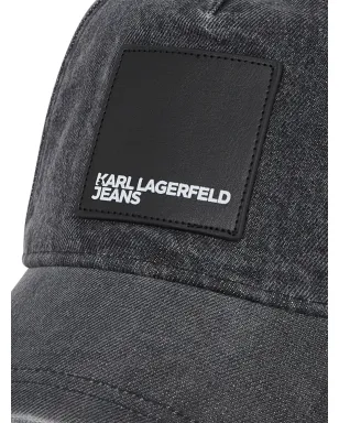 Karl Lagerfeld Jeans デニムキャップ ロゴパッチ - サムネイル4