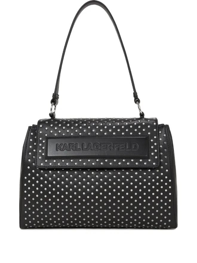 Karl Lagerfeld Karl Lagerfeld Ikon K/スタッズ装飾 トップハンドルバッグの商品画像