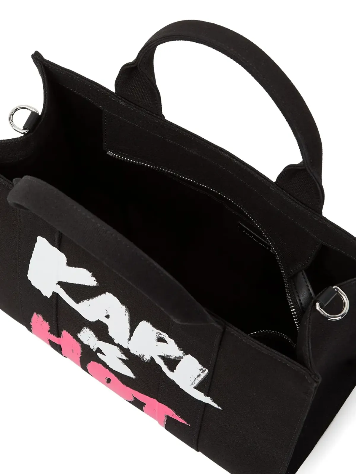 Karl Lagerfeld Karl Is Hot トートバッグ - Black - 画像5