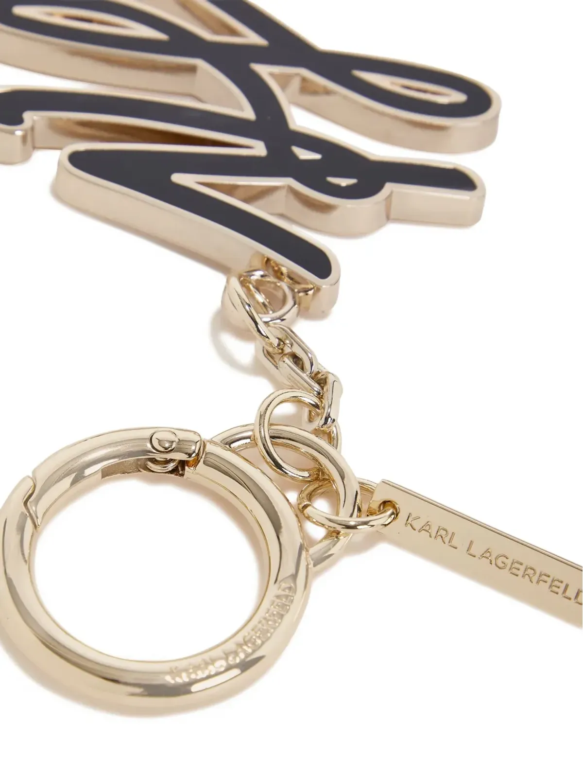 Karl Lagerfeld K/Autograph エナメル キーチェーン - 画像3